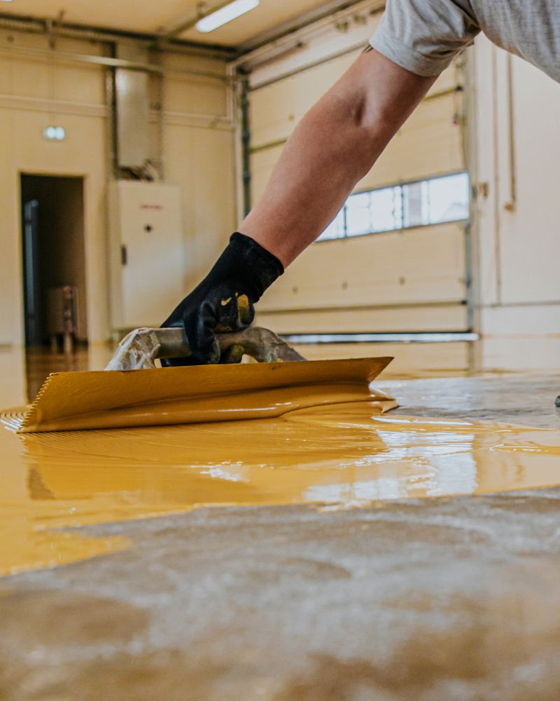 Epoxy Garage Floor Installation